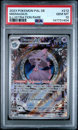 Pokémon Traunmagil - Paldea Evolved  - Deutsch - PSA 10