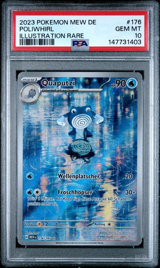 Pokémon Quaputzi - 151- Deutsch - PSA 10