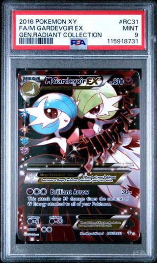Pokémon MGardevoir EX - Englisch - Generations - PSA 9