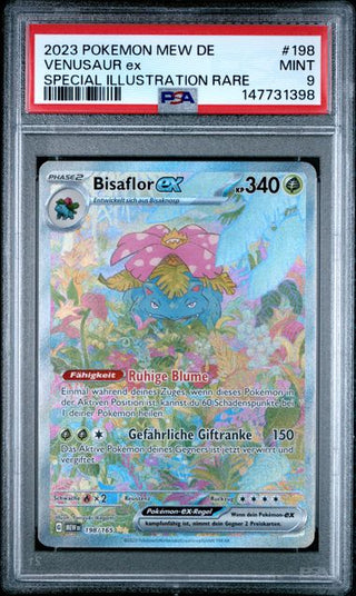 Pokémon Bisaflor - 151 - Deutsch - PSA 9