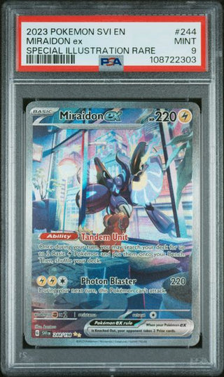 Pokémon Miraidon - Temporal Forces - Englisch - PSA 9