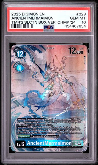 AncientMermaimon #029 - Alternative Art - Tamer's Selection Box Ver. Championship 2024 - PSA 10 - Englisch