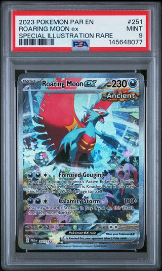 Pokémon Donnersichel - Paradoxrift - Englisch - PSA 9